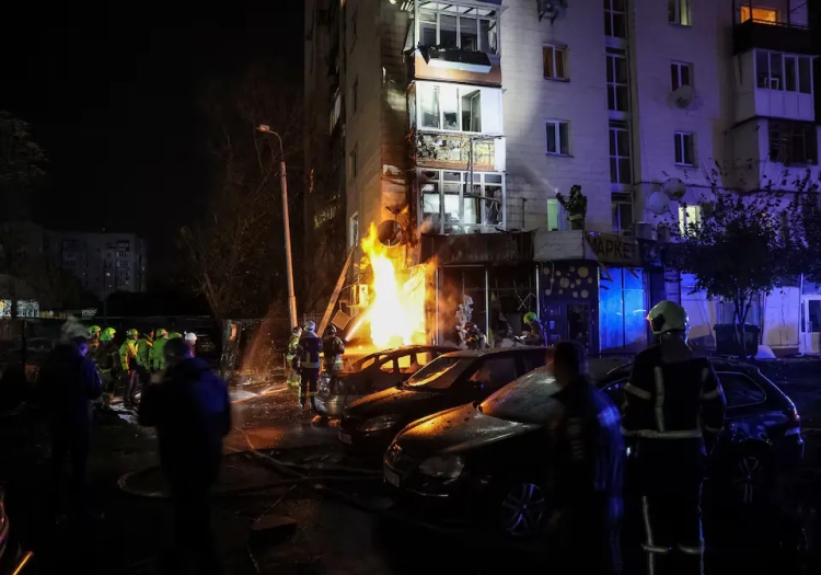 Russia's Air Attacks Kill Four in Kharkiv, Injure Four in Kyiv, Ukraine Reports